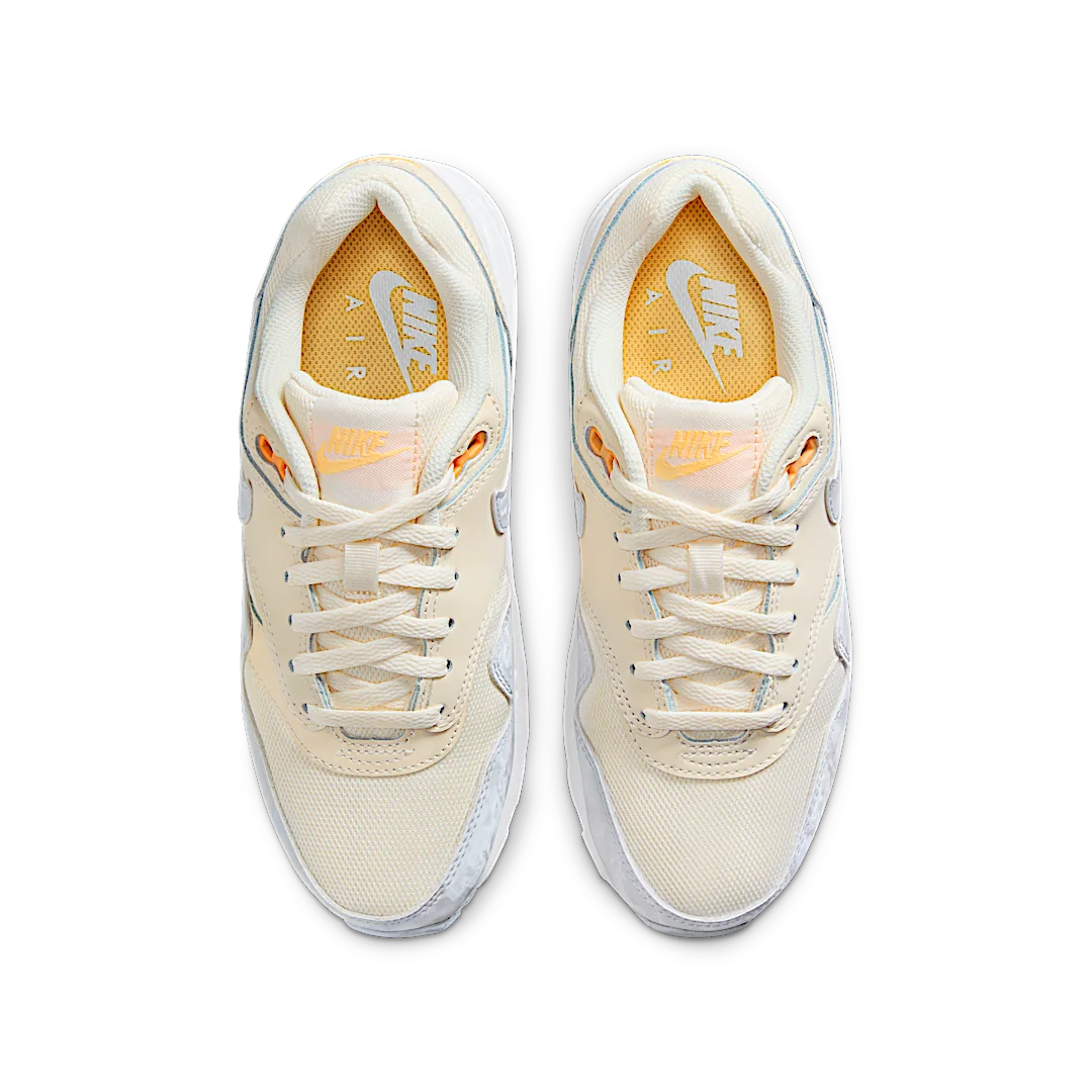 Overkicks - Nike Air Max 1 Pale Ivory Football Grey (DZ3307-102) - par completo