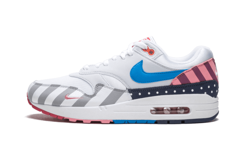 Overkicks - Nike Air Max 1 Parra (2018) (AT3057-100) - vista lateral