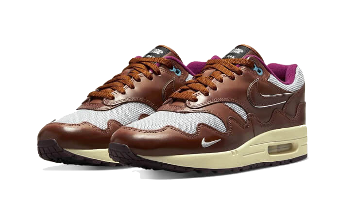Overkicks - Nike Air Max 1 Patta The Next Wave Dark Russett (DO9549-200) - vista trasera