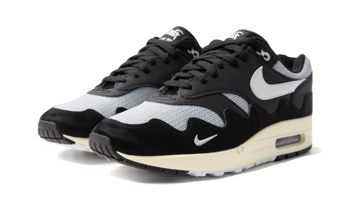 Overkicks - Nike Air Max 1 Patta Waves Black (with Bracelet) (DQ0299-001) - vista trasera