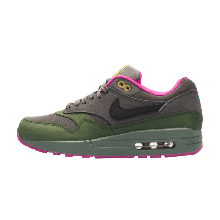 Overkicks - Nike Air Max 1 Pewter Carbon (654466-008) - vista lateral