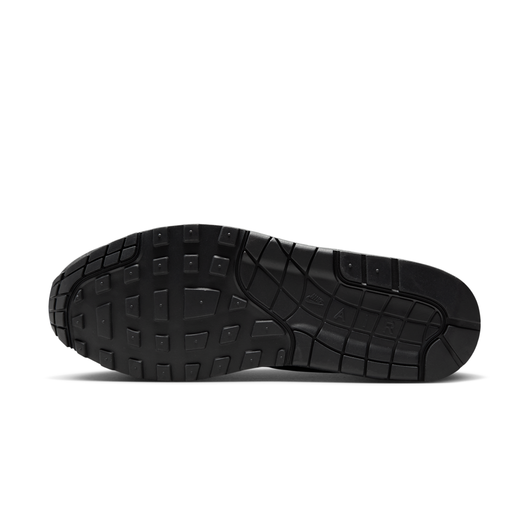 Overkicks - Nike Air Max 1 Premium Nubuck Black Cat (HV8065-001) - detalle suela