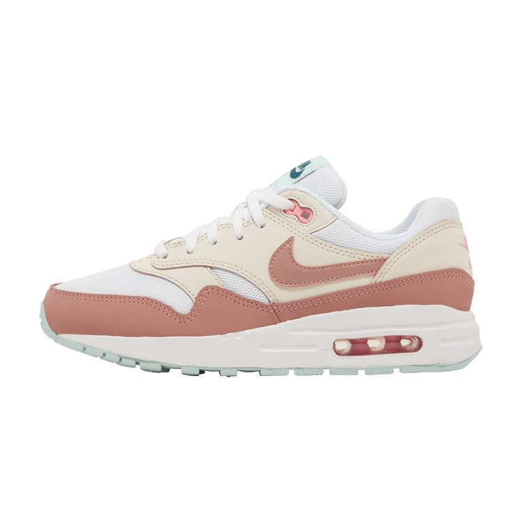 Overkicks - Nike Air Max 1 Red Stardust Guava Ice (GS) (DZ3307-101) - vista lateral