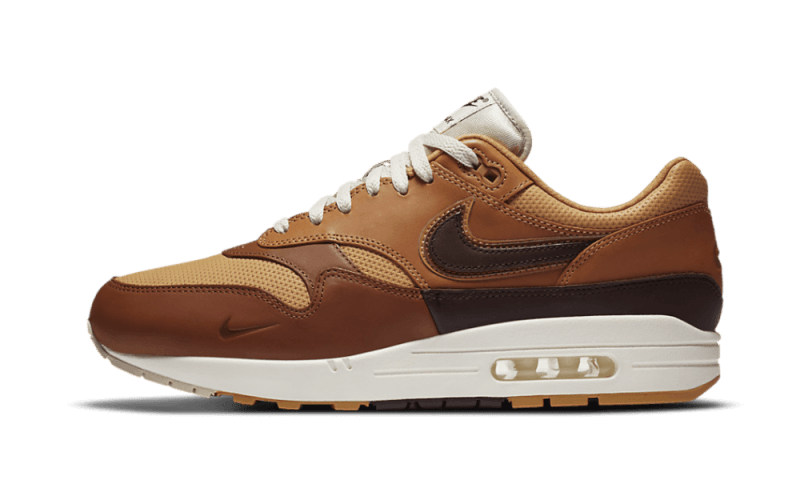 Overkicks - Nike Air Max 1 SNKRS Day Brown (DA4302-700) - vista lateral