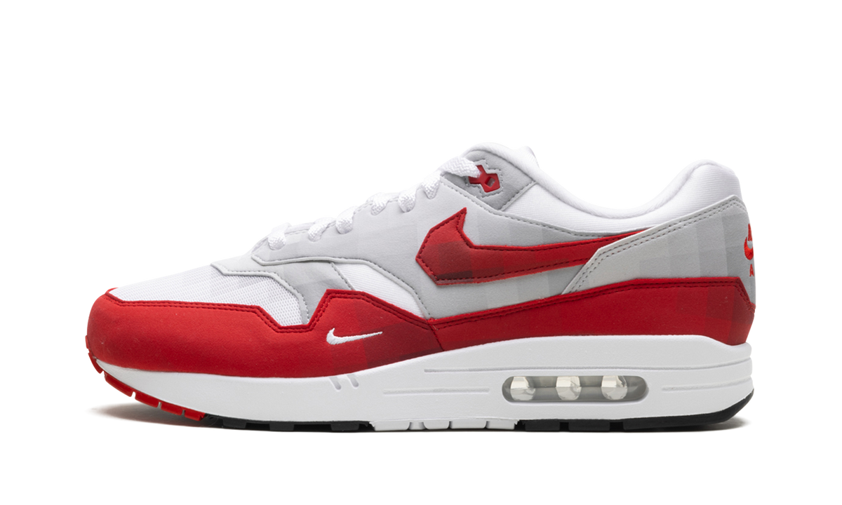Overkicks - Nike Air Max 1 .SWOOSH Low Poly (HQ5882-100) - vista lateral