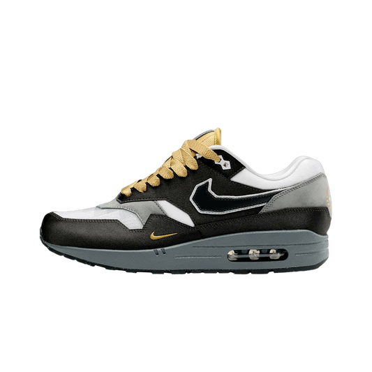Overkicks - Nike Air Max 1 .SWOOSH Low Poly Big Head Mode (IB9898-001) - vista lateral