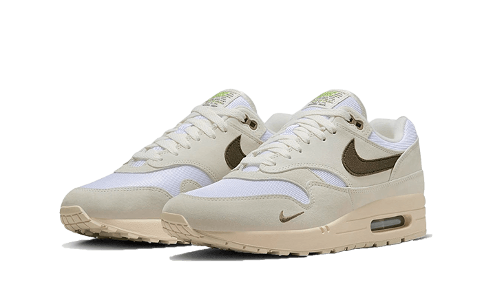 Overkicks - Nike Air Max 1 Sail Ironstone (DZ4494-100) - vista trasera