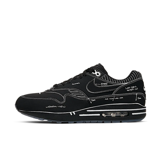 Overkicks - Nike Air Max 1 Tinker Sketch to Shelf Black (CJ4286-001) - vista lateral