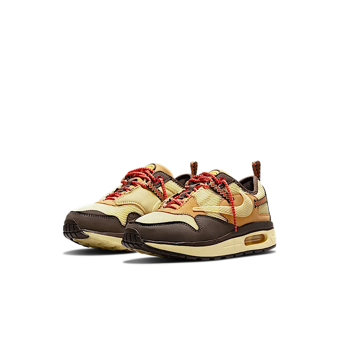 Overkicks - Nike Air Max 1 Travis Scott Cactus Jack Baroque Brown (PS) (DN4169-200) - imagen 2