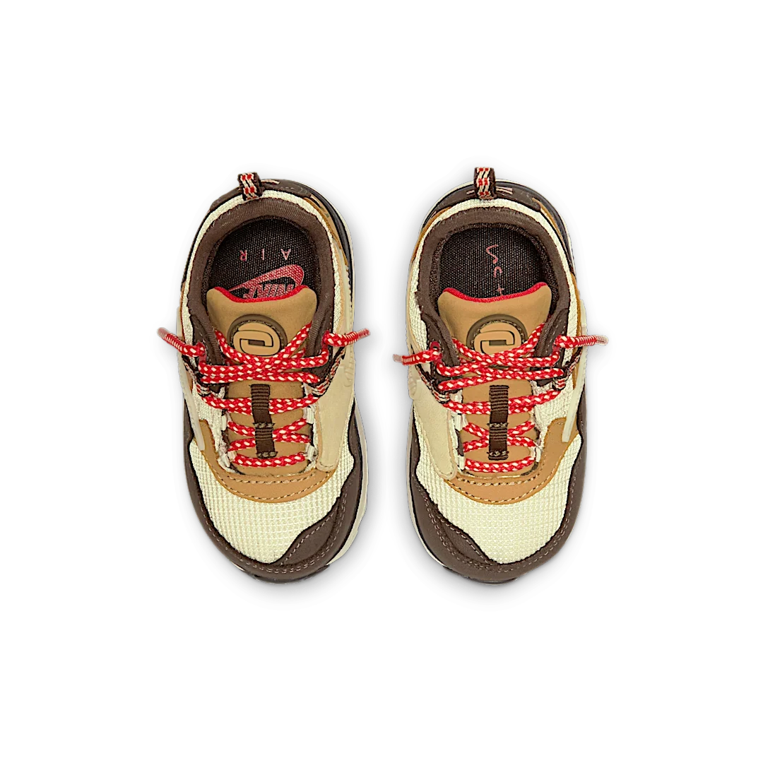Overkicks - Nike Air Max 1 Travis Scott Cactus Jack Baroque Brown (TD) (DN4170-200) - imagen 3