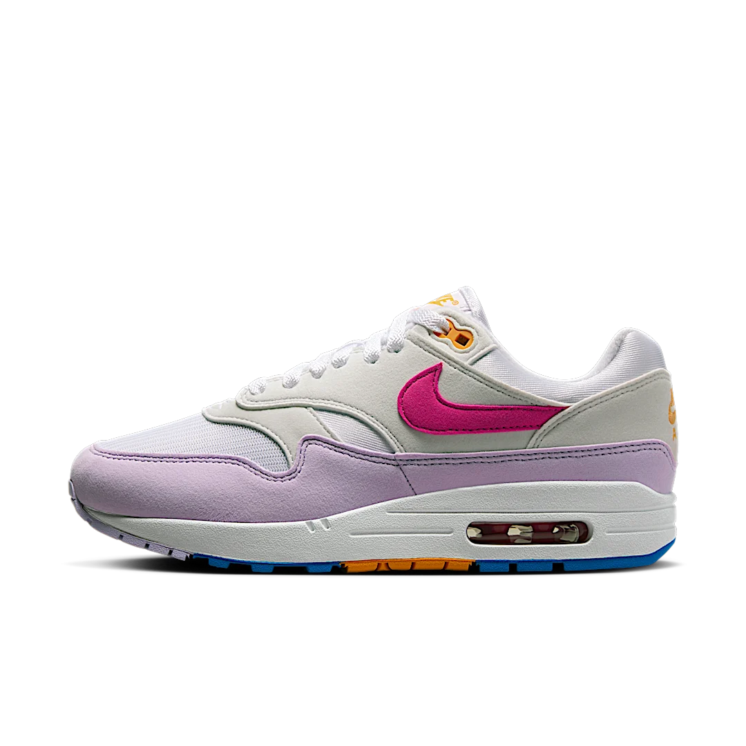 Overkicks - Nike Air Max 1 White Alchemy Pink (HF5071-100) - vista lateral