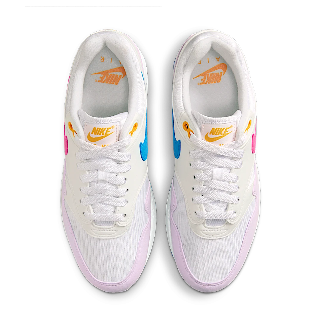 Overkicks - Nike Air Max 1 White Alchemy Pink (HF5071-100) - vista trasera
