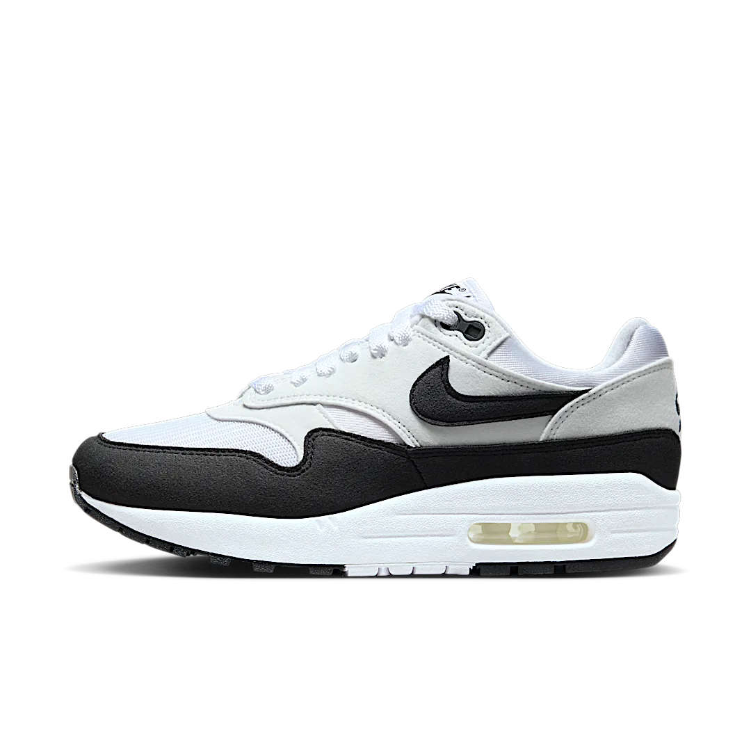 Overkicks - Nike Air Max 1 White Black Neutral Grey (DZ2628-102) - vista lateral