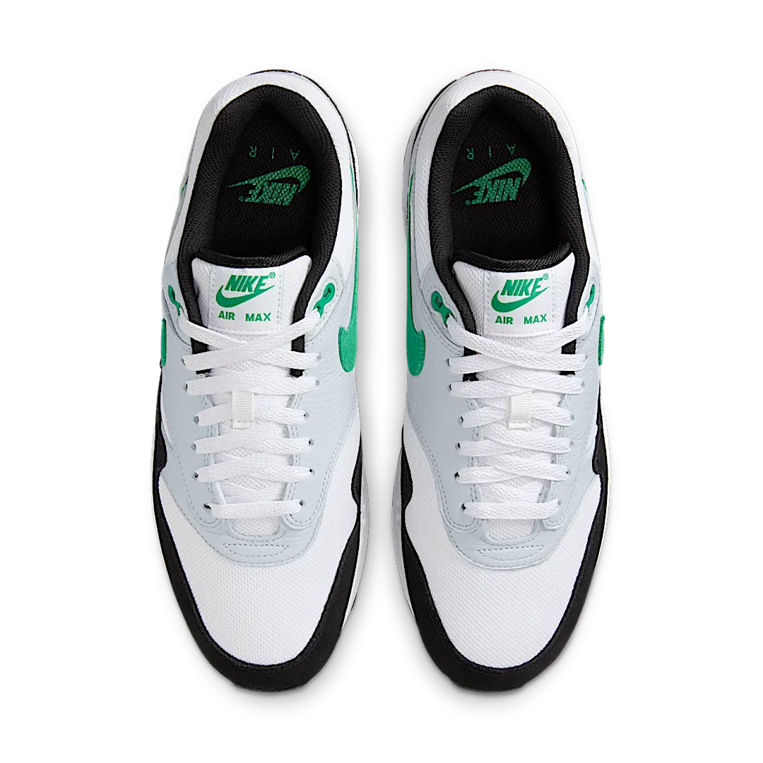 Overkicks - Nike Air Max 1 White Black Stadium Green (FN6952-100) - vista trasera