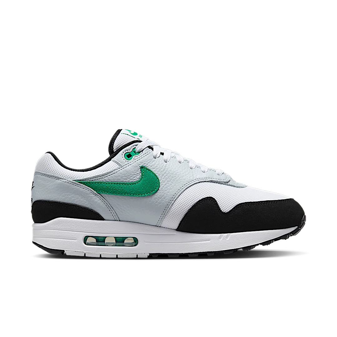 Overkicks - Nike Air Max 1 White Black Stadium Green (FN6952-100) - par completo