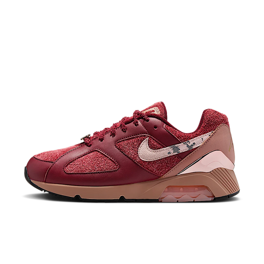 Overkicks - Nike Air Max 180 Apron Records Bloodline (FZ3309-600) - vista lateral