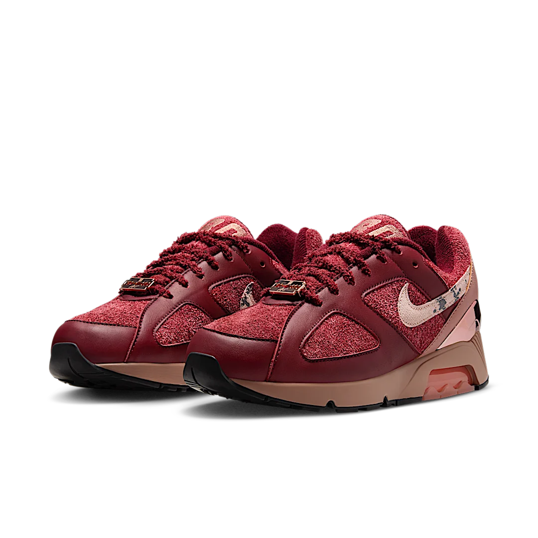 Overkicks - Nike Air Max 180 Apron Records Bloodline (FZ3309-600) - vista trasera