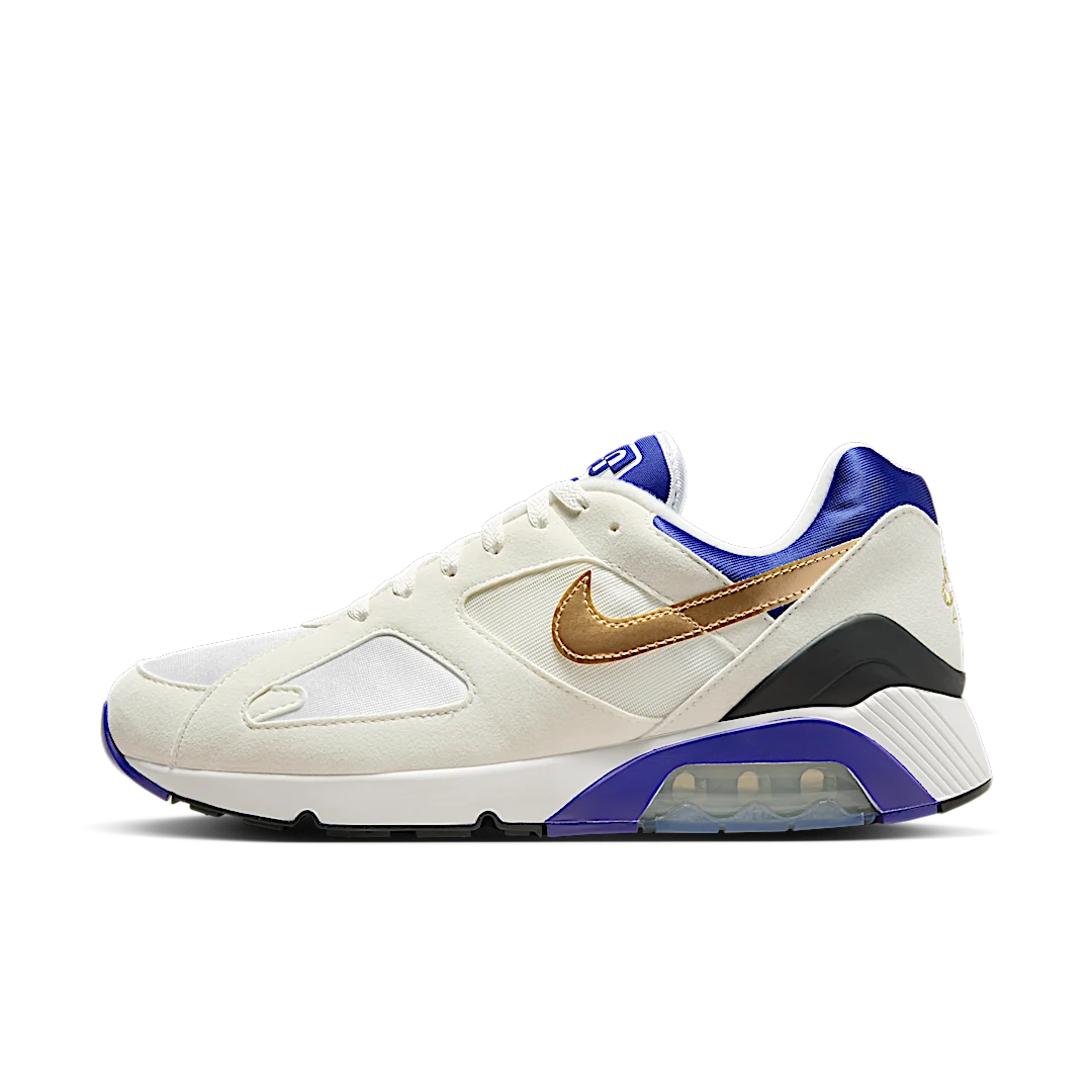 Overkicks - Nike Air Max 180 Summit White Concord (FJ9259-101) - vista lateral