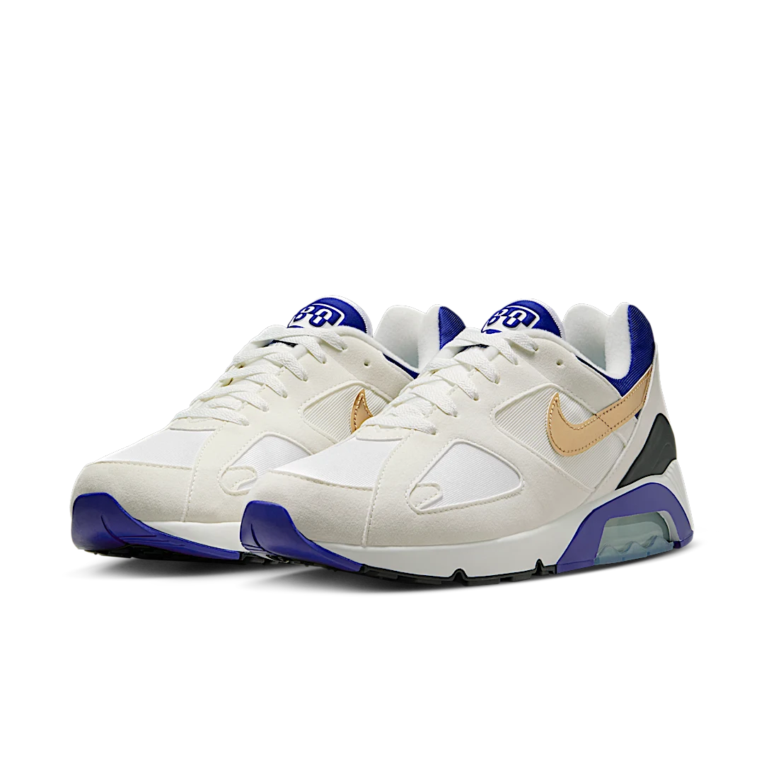 Overkicks - Nike Air Max 180 Summit White Concord (FJ9259-101) - vista trasera