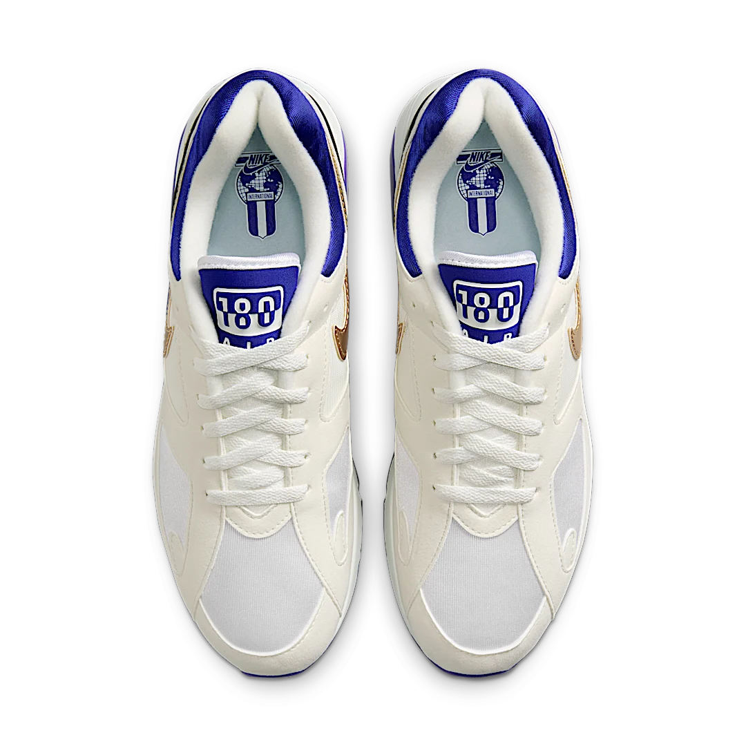 Overkicks - Nike Air Max 180 Summit White Concord (FJ9259-101) - par completo