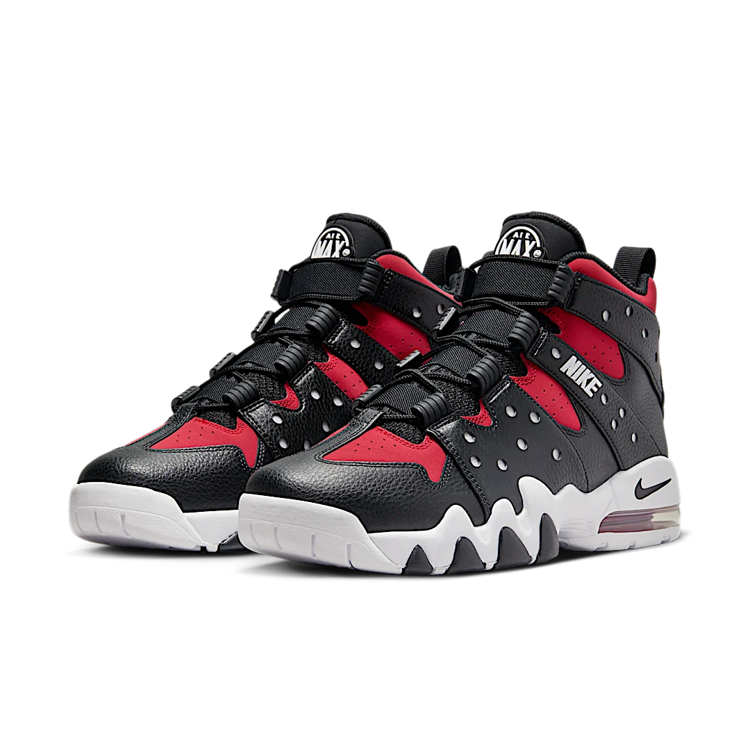 Overkicks - Nike Air Max 2 CB 94 Black Gym Red (FN6248-001) - vista trasera
