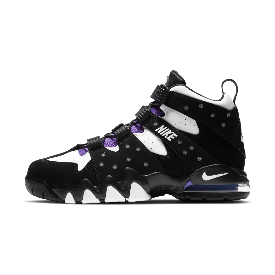 Overkicks - Nike Air Max 2 CB 94 Black White Purple (CZ7871-001) - vista lateral