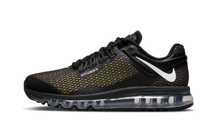 Overkicks - Nike Air Max 2013 Stussy Black (DO2461-001) - vista lateral