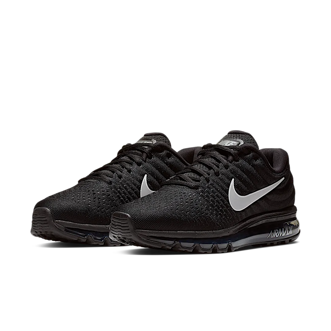 Overkicks - Nike Air Max 2017 Black Anthracite (849559-001) - vista trasera