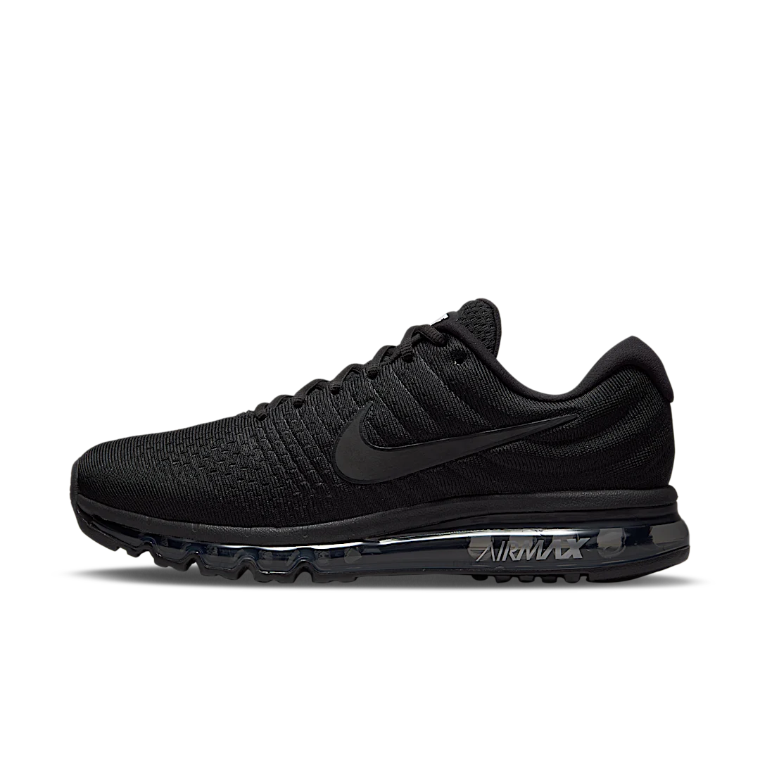 Overkicks - Nike Air Max 2017 Triple Black (849559-004) - vista lateral