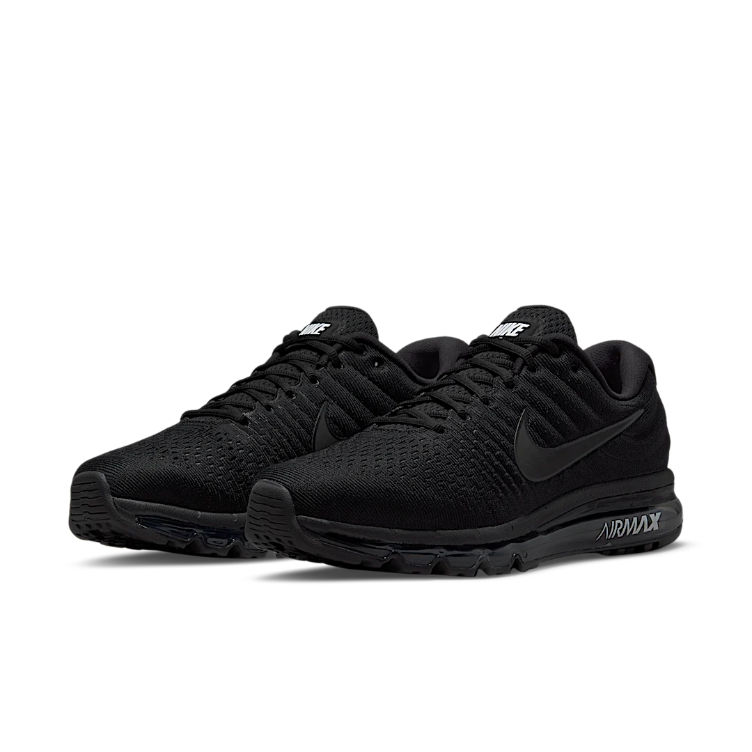 Overkicks - Nike Air Max 2017 Triple Black (849559-004) - vista trasera