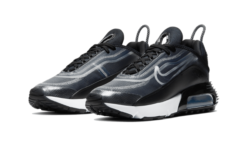 Overkicks - Nike Air Max 2090 Black White Black (CK2612-002) - vista trasera