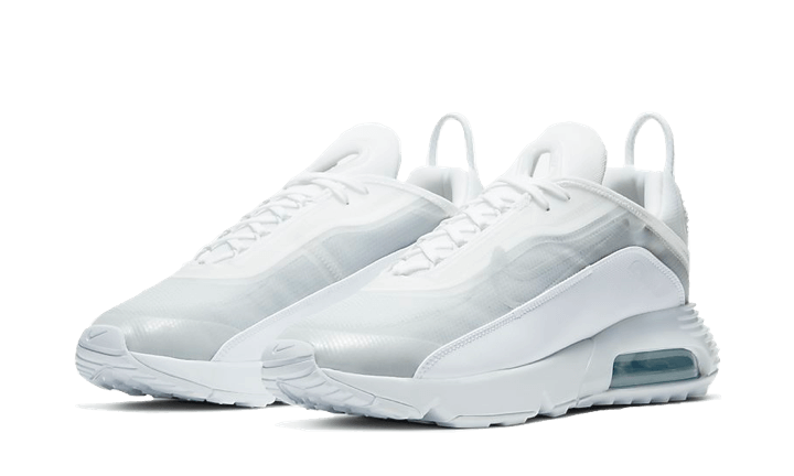 Overkicks - Nike Air Max 2090 Triple White (BV9977-100) - vista trasera