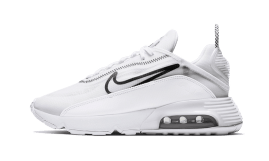 Overkicks - Nike Air Max 2090 White Black White (CK2612-100) - vista lateral