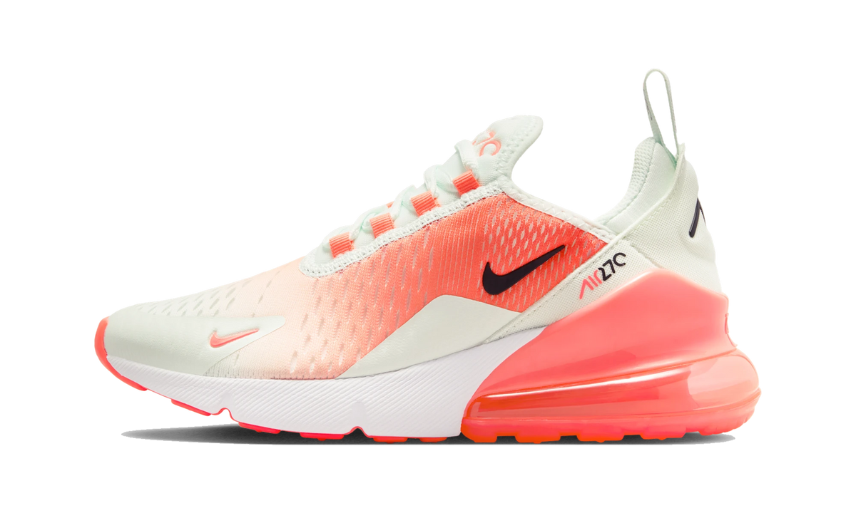 Overkicks - Nike Air Max 270 Barely Green Hot Lava (943345-302) - vista lateral