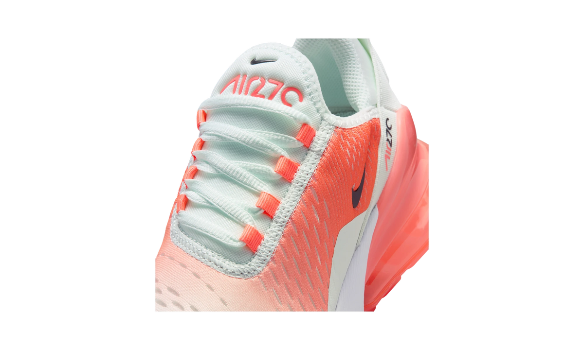 Overkicks - Nike Air Max 270 Barely Green Hot Lava (943345-302) - detalle lateral interior