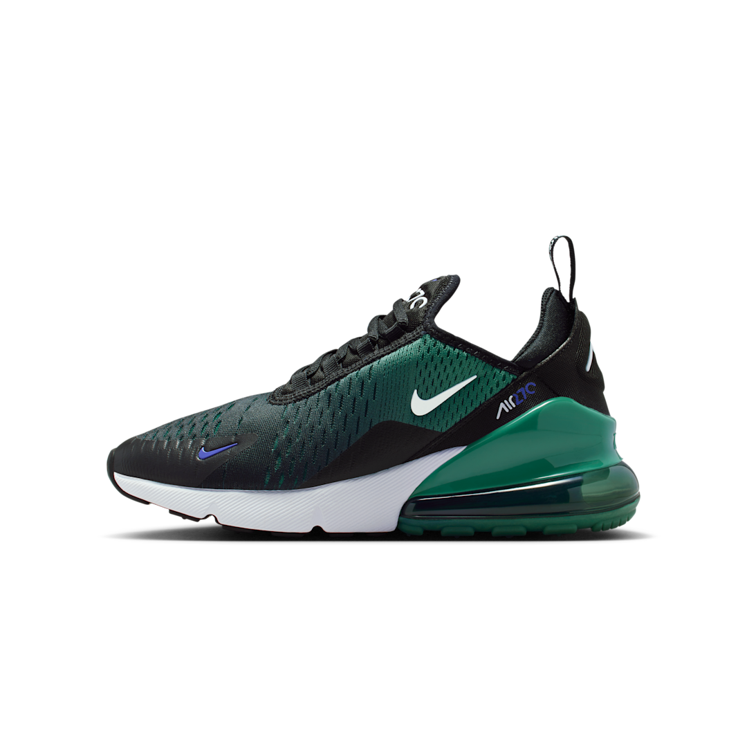 Overkicks - Nike Air Max 270 Black Evergreen Aura Deep Night (943345-042) - vista lateral