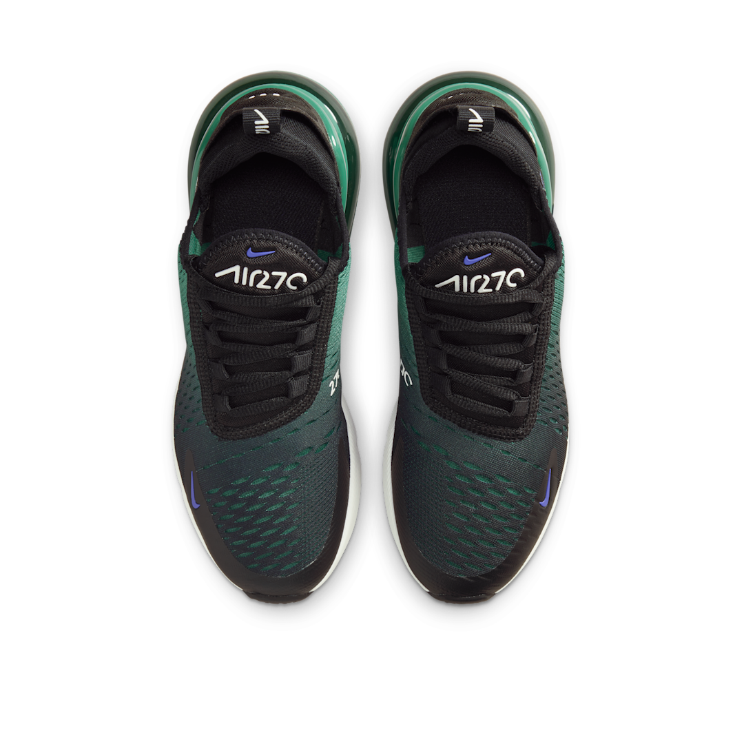 Overkicks - Nike Air Max 270 Black Evergreen Aura Deep Night (943345-042) - par completo