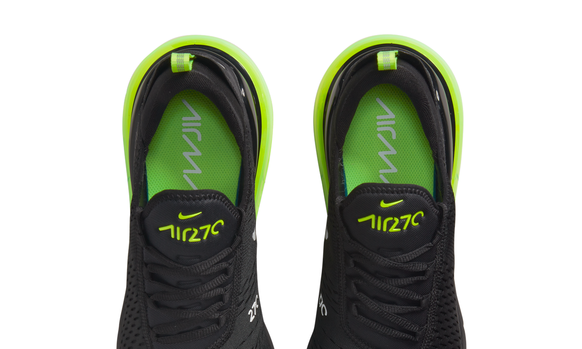 Overkicks - Nike Air Max 270 Black Neon (DO6392-001) - vista superior