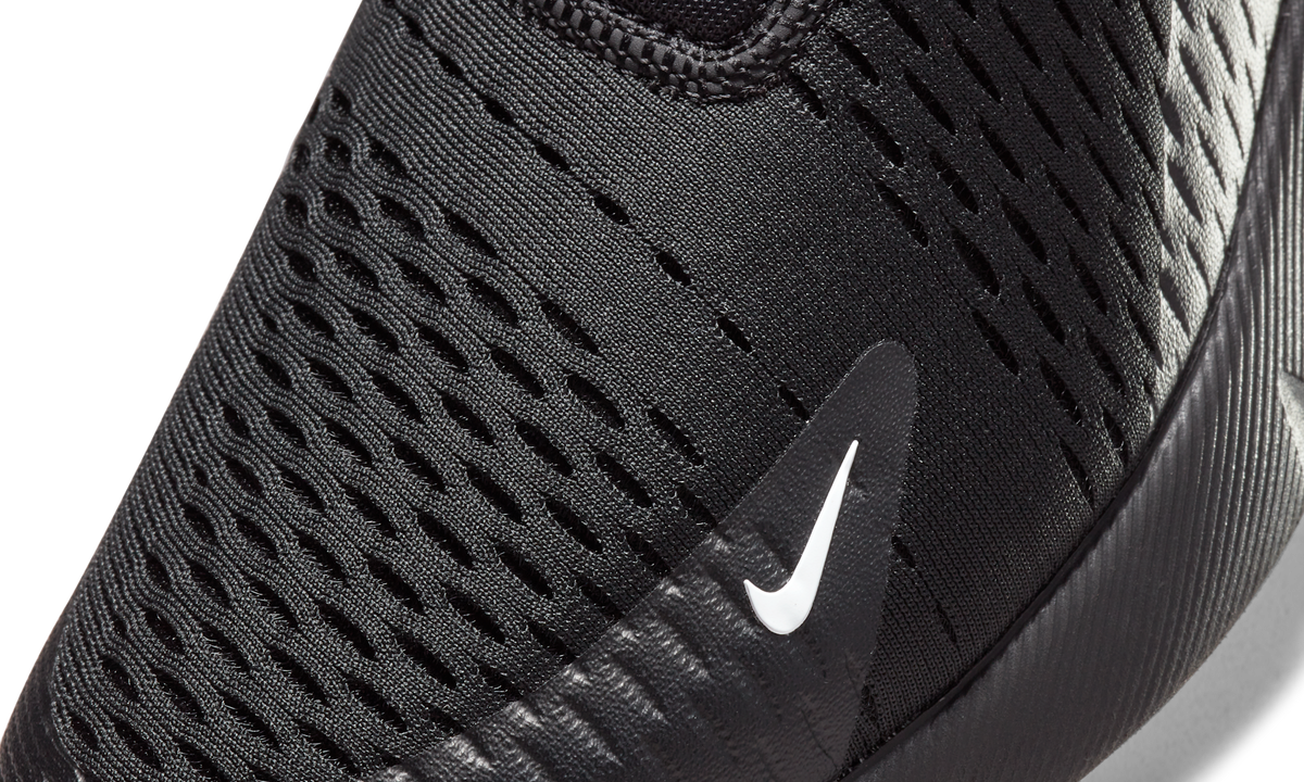 Overkicks - Nike Air Max 270 Black Neon (DO6392-001) - detalle lateral interior