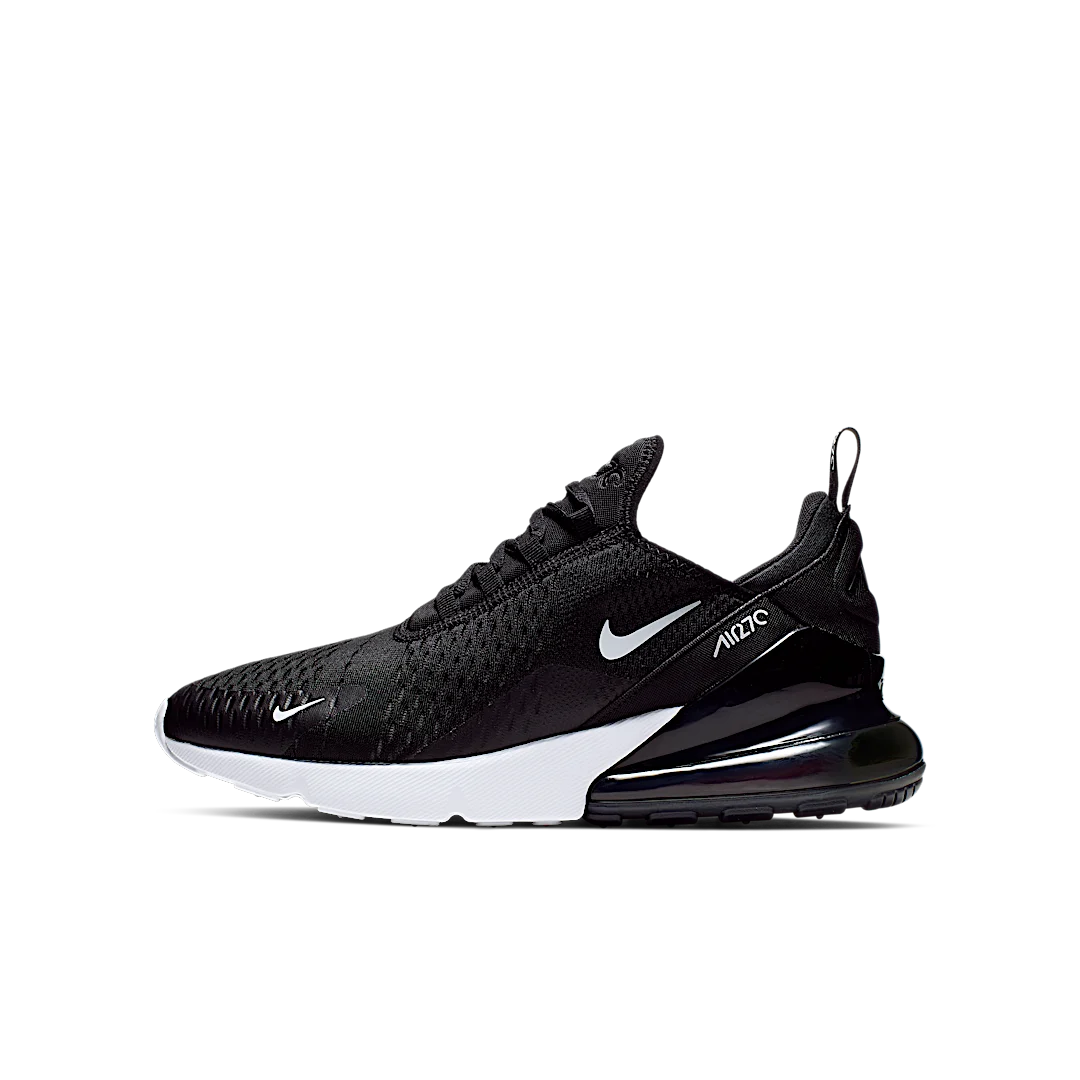 Overkicks - Nike Air Max 270 Black White (AH8050-002) - vista lateral