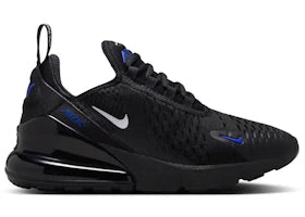 Overkicks - Nike Air Max 270 Black White Racer Blue (FV0370-001) - vista lateral