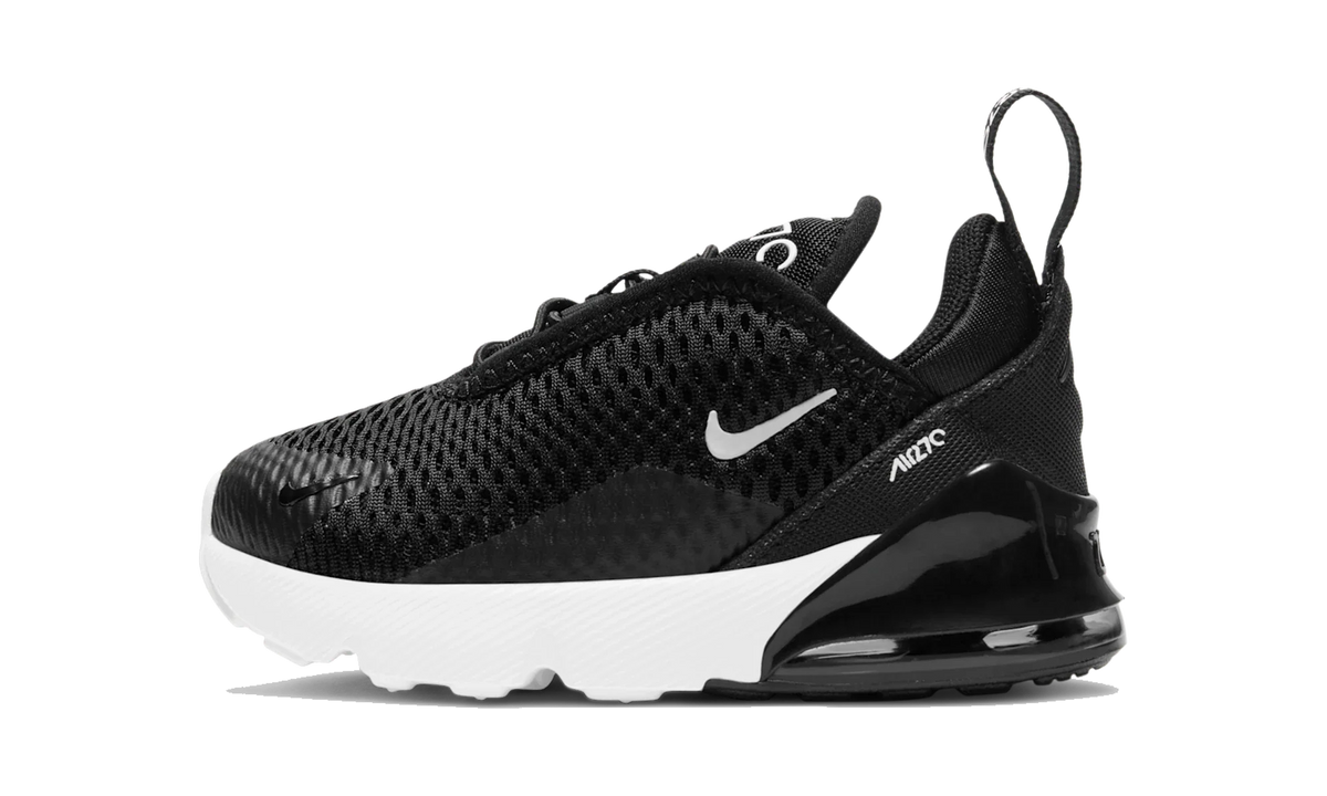 Overkicks - Nike Air Max 270 Black White (TD) (DD1646-002) - vista lateral