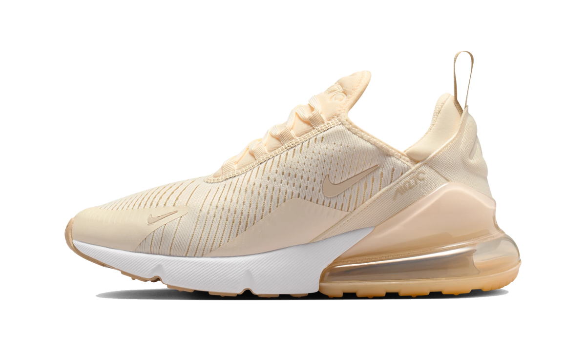 Overkicks - Nike Air Max 270 Chalk Linen (HJ3222-105) - vista lateral