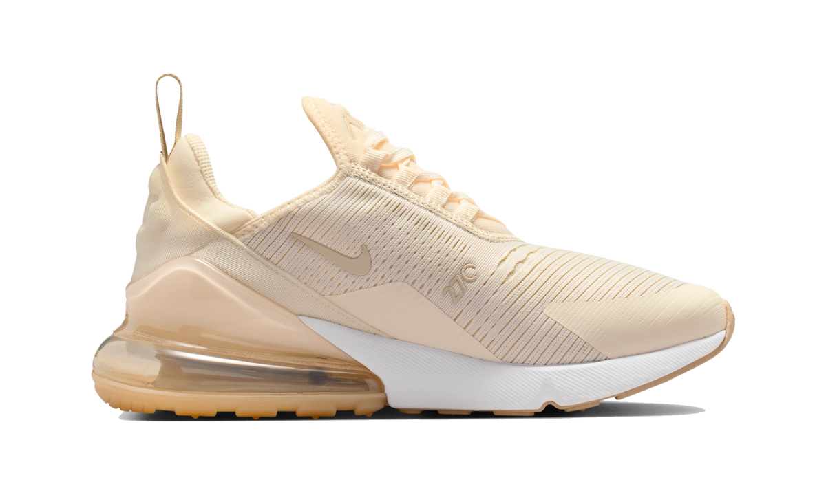 Overkicks - Nike Air Max 270 Chalk Linen (HJ3222-105) - detalle suela