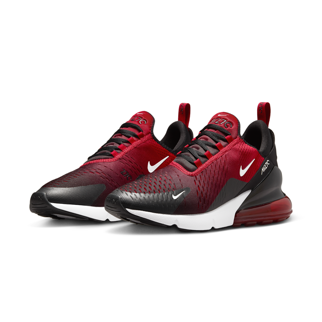 Overkicks - Nike Air Max 270 Gym Red Black (AH8050-602) - vista trasera