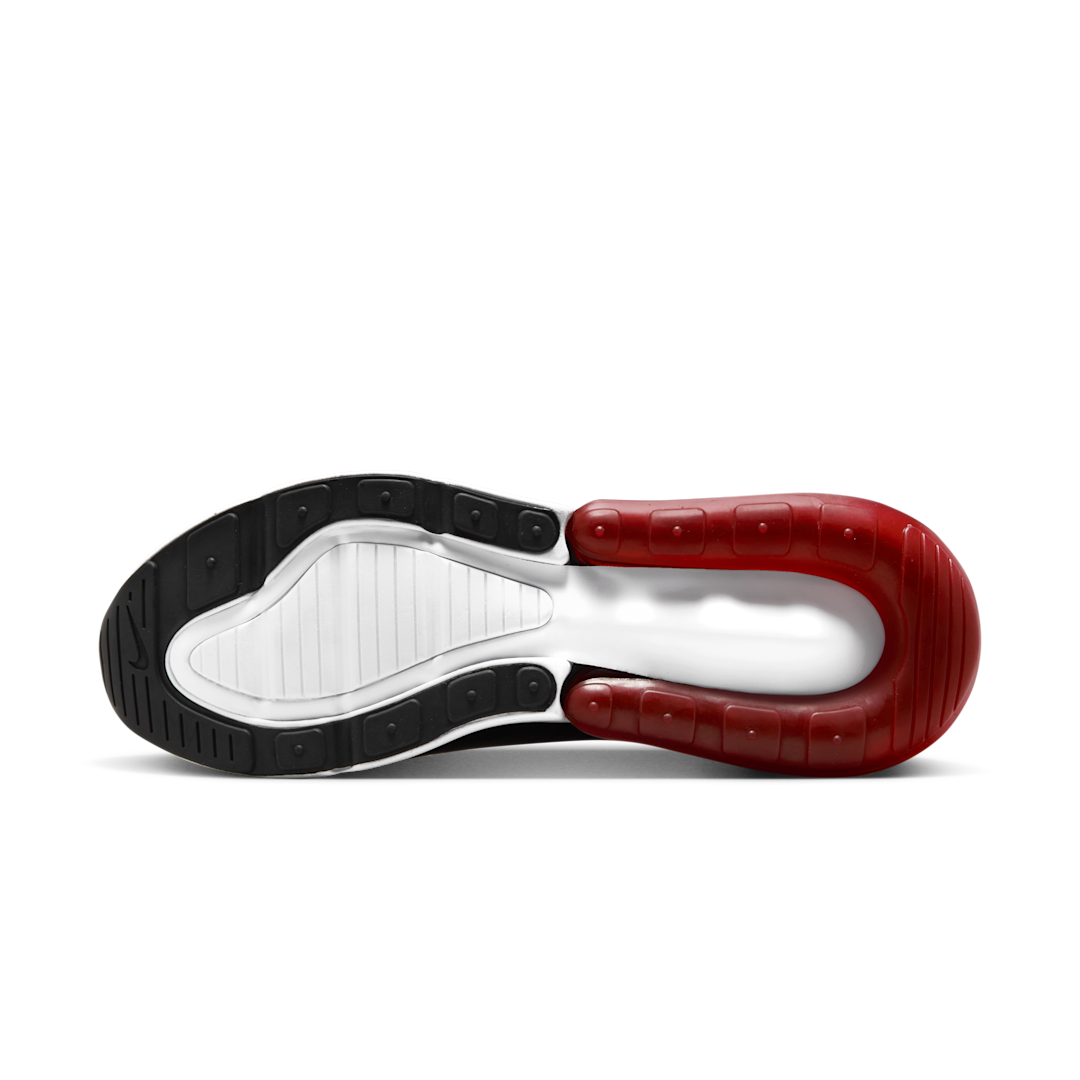 Overkicks - Nike Air Max 270 Gym Red Black (AH8050-602) - detalle suela