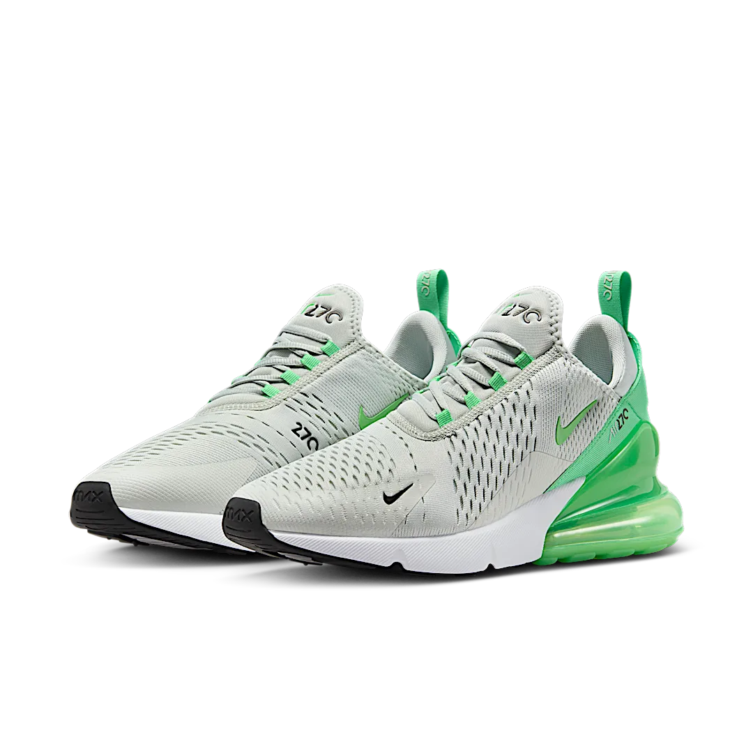 Overkicks - Nike Air Max 270 Light Silver Green Shock (AH8050-027) - vista trasera