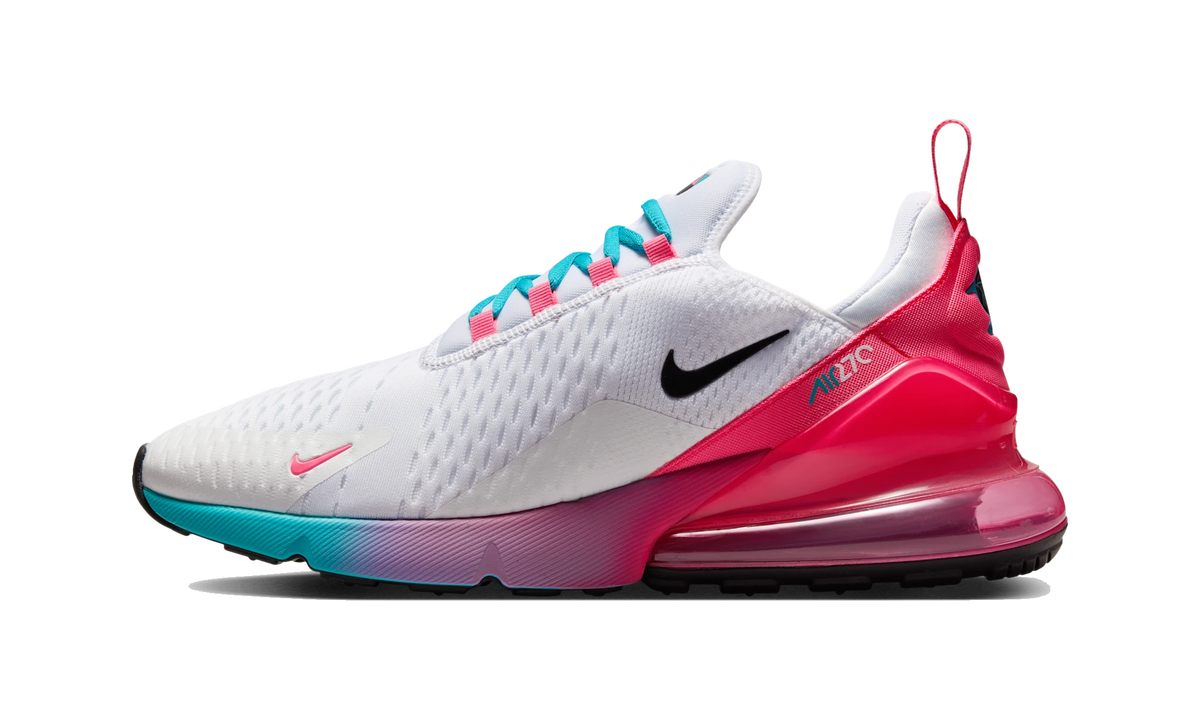 Overkicks - Nike Air Max 270 Miami Marlins (HQ8001-100) - vista lateral