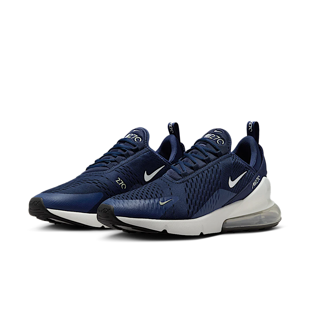 Overkicks - Nike Air Max 270 Midnight Navy Black Jade Horizon White (AH8050-406) - vista trasera