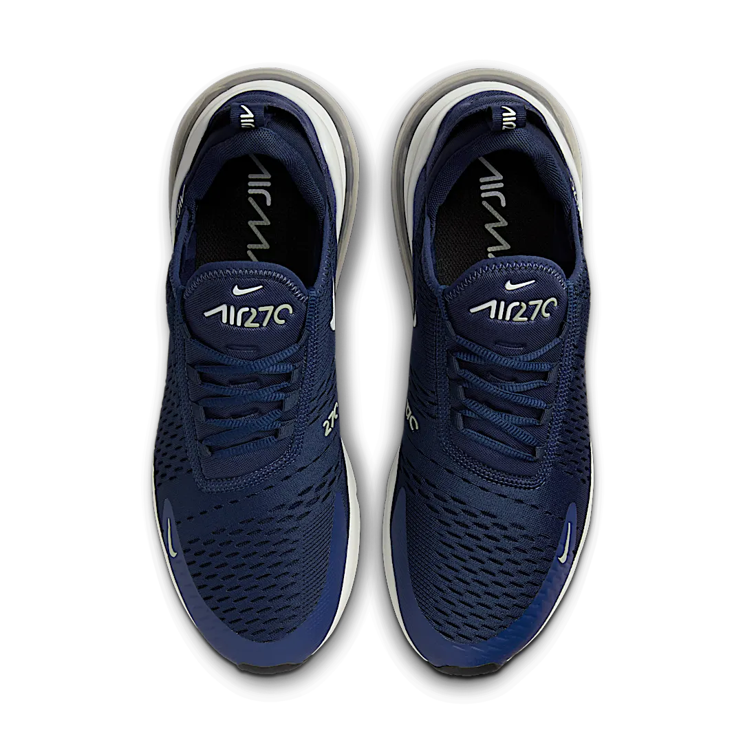 Overkicks - Nike Air Max 270 Midnight Navy Black Jade Horizon White (AH8050-406) - par completo